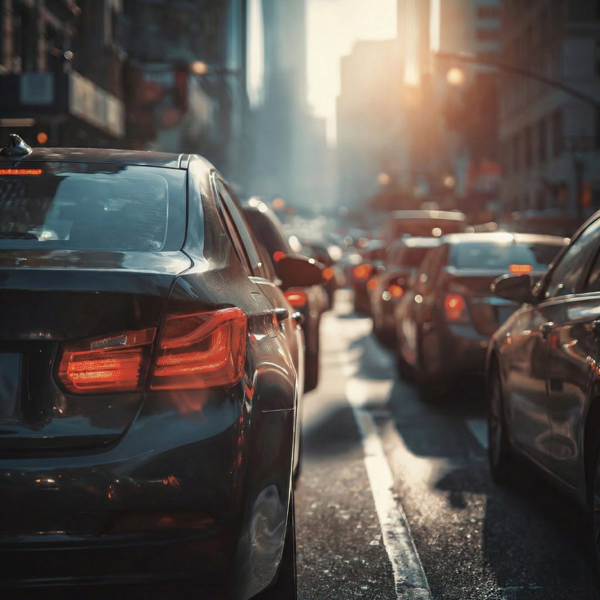 Evening commute on Johnson Ferry Road in Marietta — families save 45 to 60 minutes weekly with in-home piano lessons